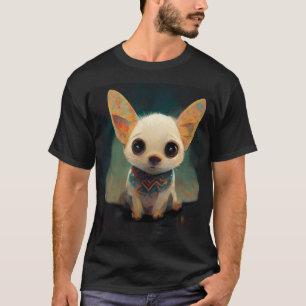Camiseta Chihuahua de orelha grande
