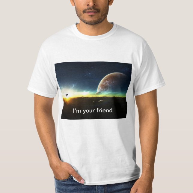 Camiseta Chihuahua do espaço (Frente)
