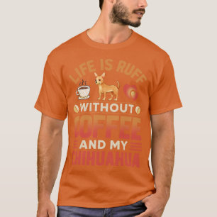 Camiseta Chihuahua Dog E Café