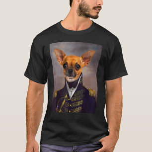 Camiseta Chihuahua Dog Renaissance Pet Retrait Medieval Pa