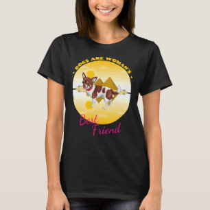 Camiseta Chihuahua Dogs São O Melhor Amigo Da Mulher