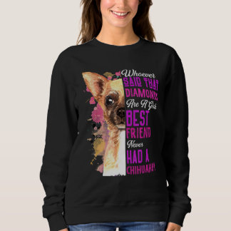 Camiseta Chihuahua É Um Cachorro Mais Amigo Para Meninas Mã