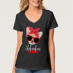 Camiseta Chihuahua Engraçado Cachorro Mãe Cachorros Cachorr