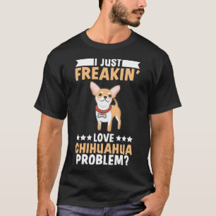 Camiseta Chihuahua, eu só desabafo cães de amor