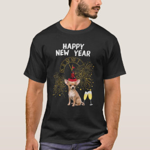 Camiseta Chihuahua Felry Natal 2020 E Feliz ano novo