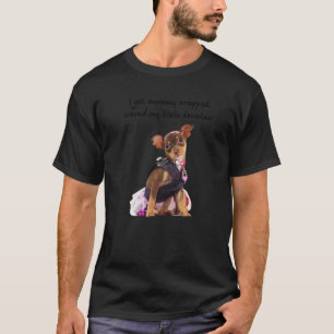 Camiseta Chihuahua Funny Tem Mamães Embaladas Em Dewclaw