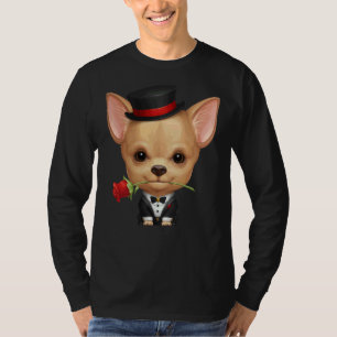Camiseta Chihuahua Gentleman