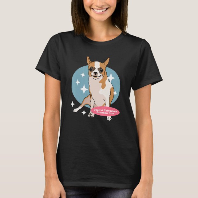 Camiseta Chihuahua Grandma Dog Owner Chihuahua 2 (Frente)