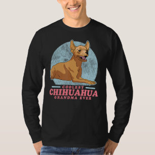 Camiseta Chihuahua Grandma Proprietário de Cachorro Chihuah