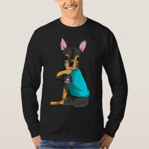 Camiseta Chihuahua I Love Pai Tattoo