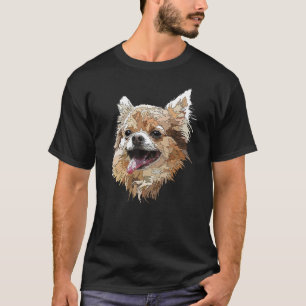 Camiseta Chihuahua Long Hair Chihuahua Long Haired Chiwawa