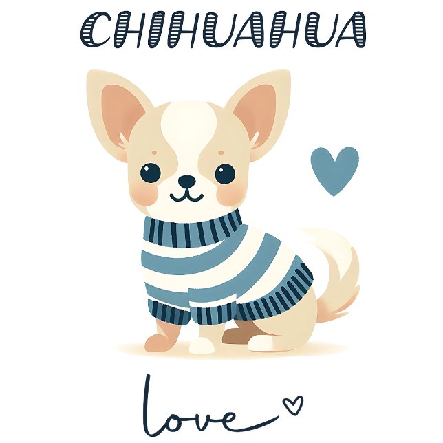 Camiseta Chihuahua Love (Criador carregado)