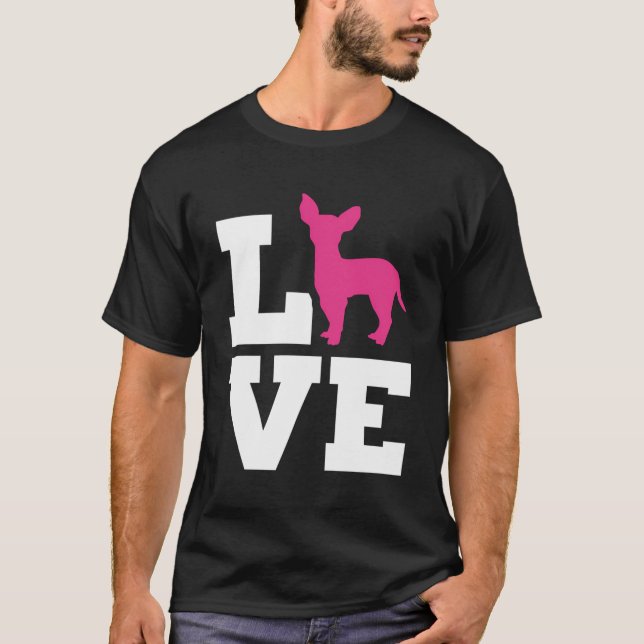 Camiseta Chihuahua Love (Frente)