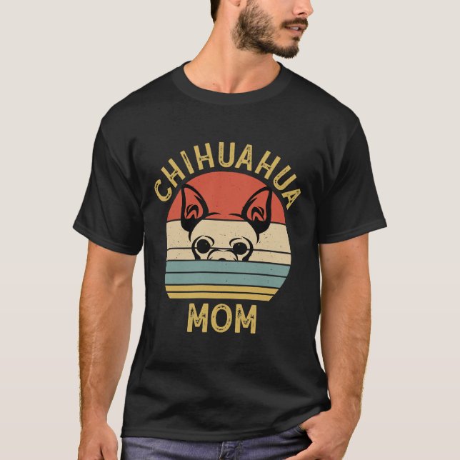 Camiseta Chihuahua Mãe (Frente)
