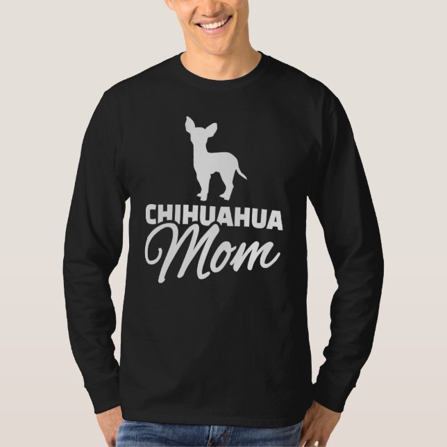 Camiseta Chihuahua Mãe (Frente)
