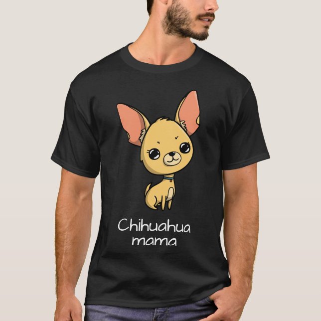 Camiseta Chihuahua Mama (Frente)