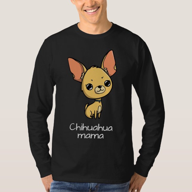 Camiseta Chihuahua Mama (Frente)