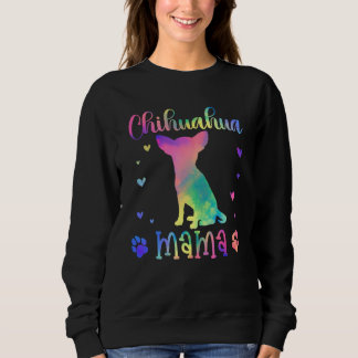 Camiseta Chihuahua Mama Colorful Chihuahua  For Mom Puppy