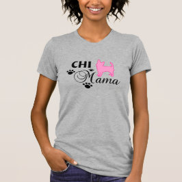 Camiseta Chihuahua Mama: Tee feminino