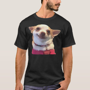 Camiseta Chihuahua Meme Smiling
