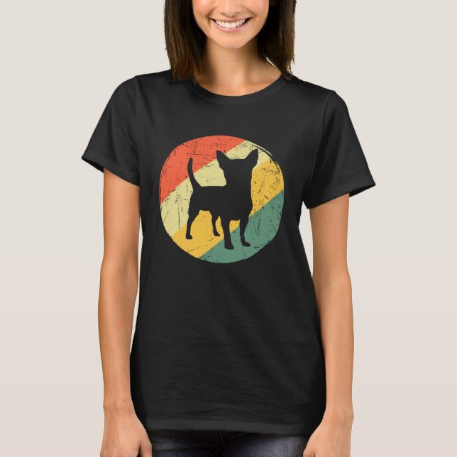 Camiseta Chihuahua  Men Women Chihuahua  Vintage Dog (Frente)