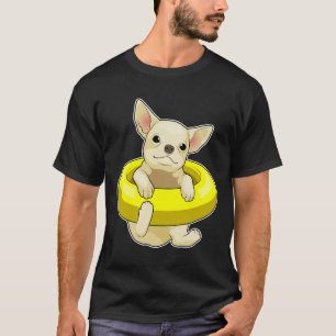 Camiseta Chihuahua Nadando Lifebuoy
