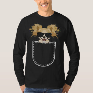 Camiseta Chihuahua No Bolso De Mama
