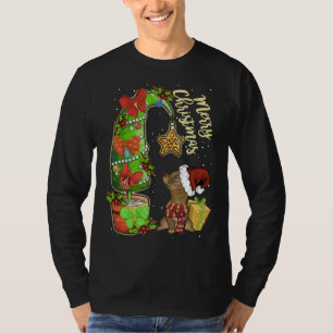 Camiseta Chihuahua Noel Merry Christmas For You Demember Ch