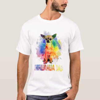 Camiseta Chihuahua Pai Cute