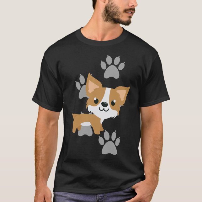 Camiseta Chihuahua Paw (Frente)