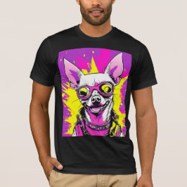 CAMISETA CHIHUAHUA PUNK ROCKER 3