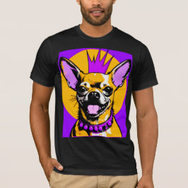 CAMISETA CHIHUAHUA PUNK ROCKER 7