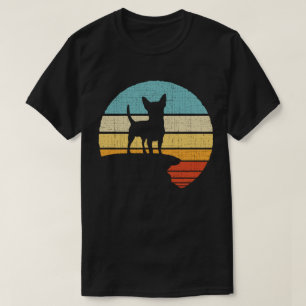 Camiseta Chihuahua Retro Vintage 60s 70s Cachorro Puppy Pro