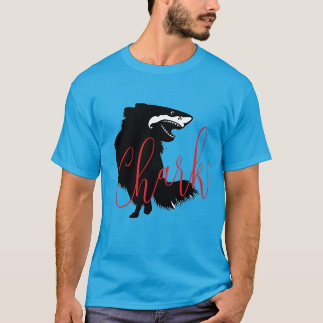 Camiseta Chihuahua + Shark = Chark (Frente)