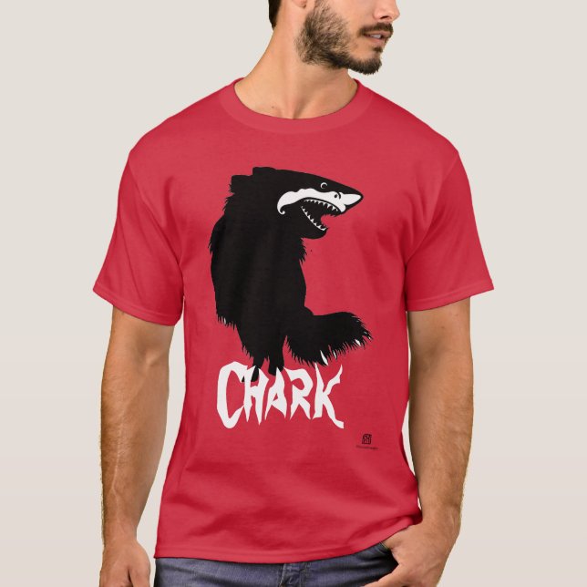 Camiseta Chihuahua + Shark = Chark (Frente)