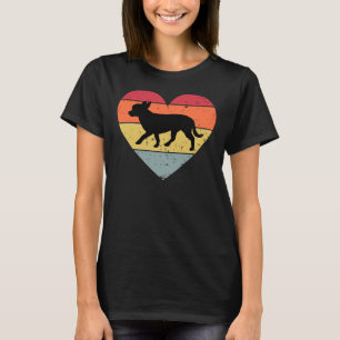 Camiseta Chihuahua Vintage Retro Love Heart