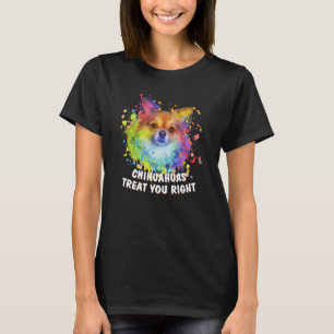 Camiseta Chihuahuas te tratam bem Chiwawa Animal Pun Toy