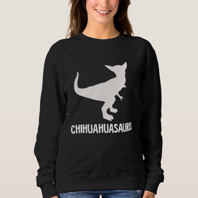 Camiseta Chihuahuasaurus   for chihuahua rex (Frente)