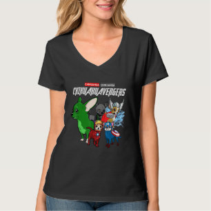 Camiseta Chihuahuavengers Roupas engraçadas para cães Chihu