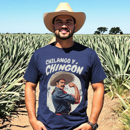Camiseta Chilango y Chingón Mexicano, Espanhol