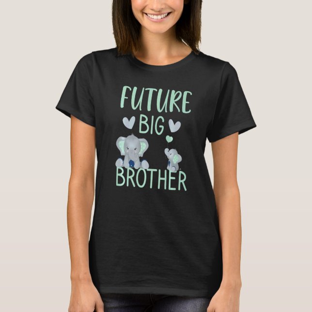 Camiseta Child future big brother pregnancy announcement 20 (Frente)