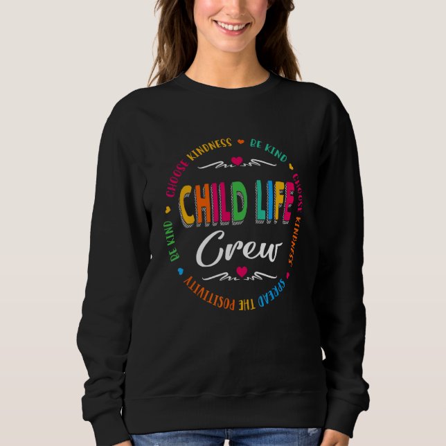 Camiseta Child Life Crew Specialist Pediatric Health Profes (Frente)