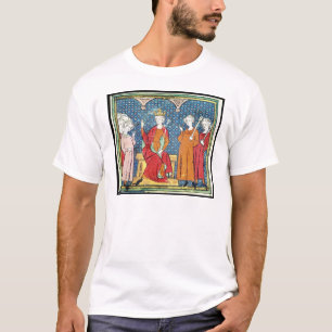 Camiseta Childeric II, rei de Merovingian de Austrasia