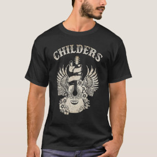Camiseta Childers Guitar Music Outlaw Vaporware Legends Li