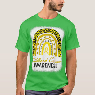 Camiseta Childhood Cancer Awareness Hope Support Strong War