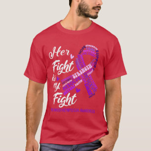Camiseta Childhood Hemiplegia Awareness Her Fight is my Fig