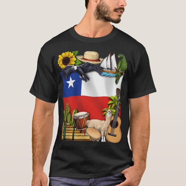 Camiseta Chile (Frente)