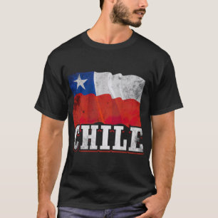 Camiseta Chile Bandeira Chilena
