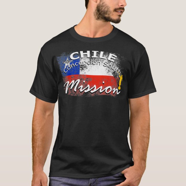 Camiseta Chile Concepcion South Mormon LDS Mission Gift (Frente)