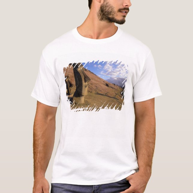 Camiseta Chile, Ilha de Páscoa. Encosta com Moai (Frente)